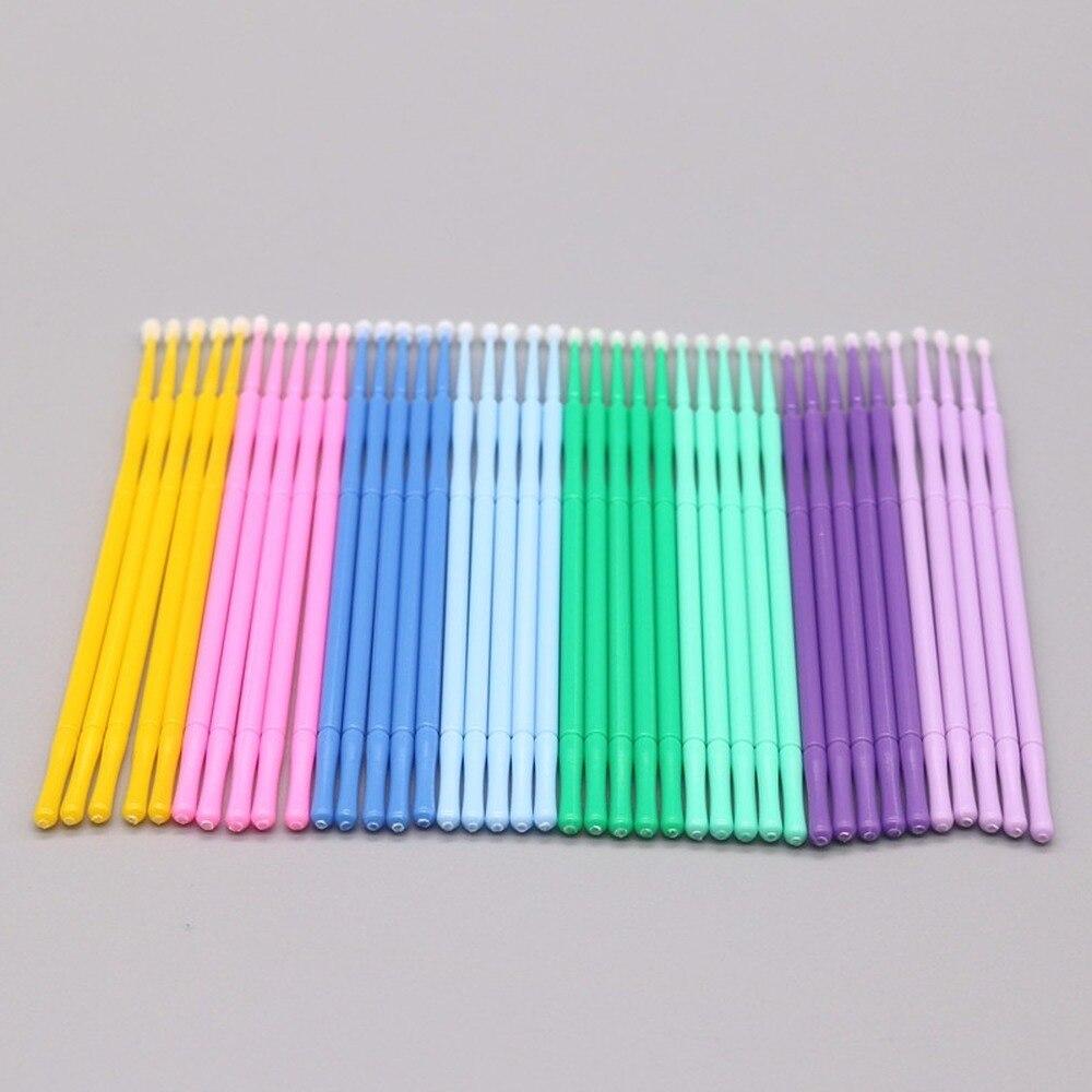 Eyelash Extension Uv Glue - 100 pz/lotto Micro Pennelli Monouso per