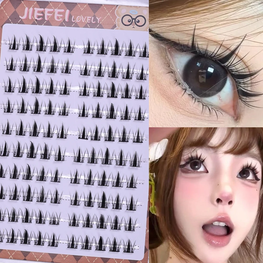 Eyelash Extension Uv Glue - Ciglia finte a 10 file coniglietto