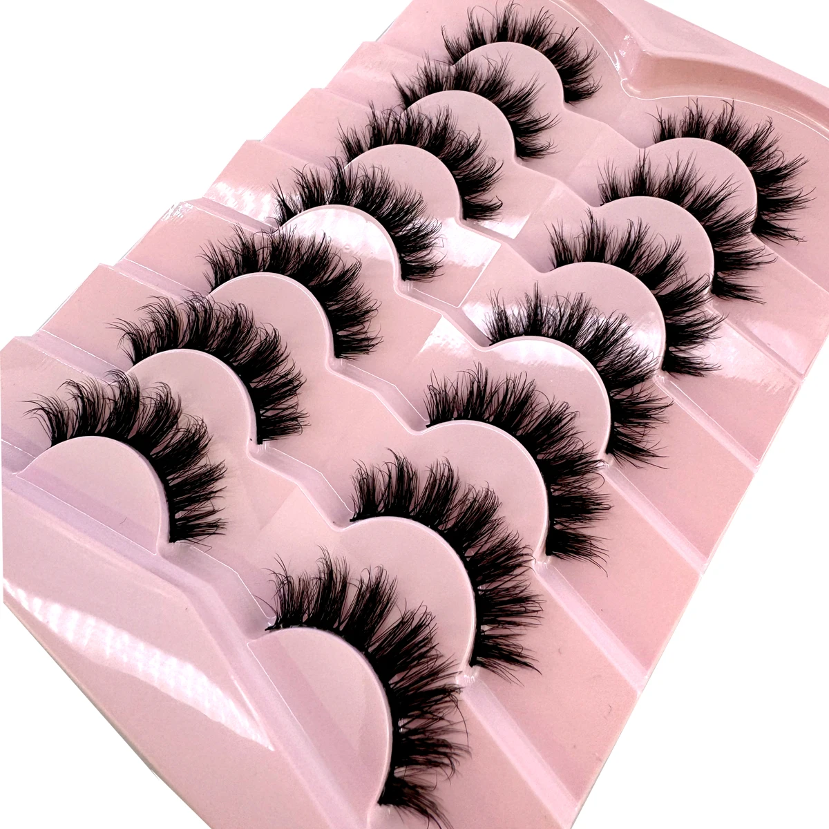 Eyelash Extension Volume Cat Eye - AMSDCN 7 Paia di Ciglia Finte