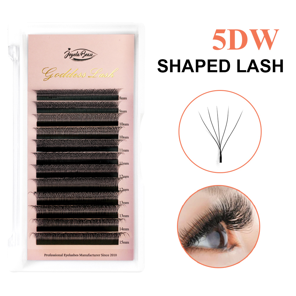 Mega Volume Lash - Ciglia a W 5D Goddess, Extension