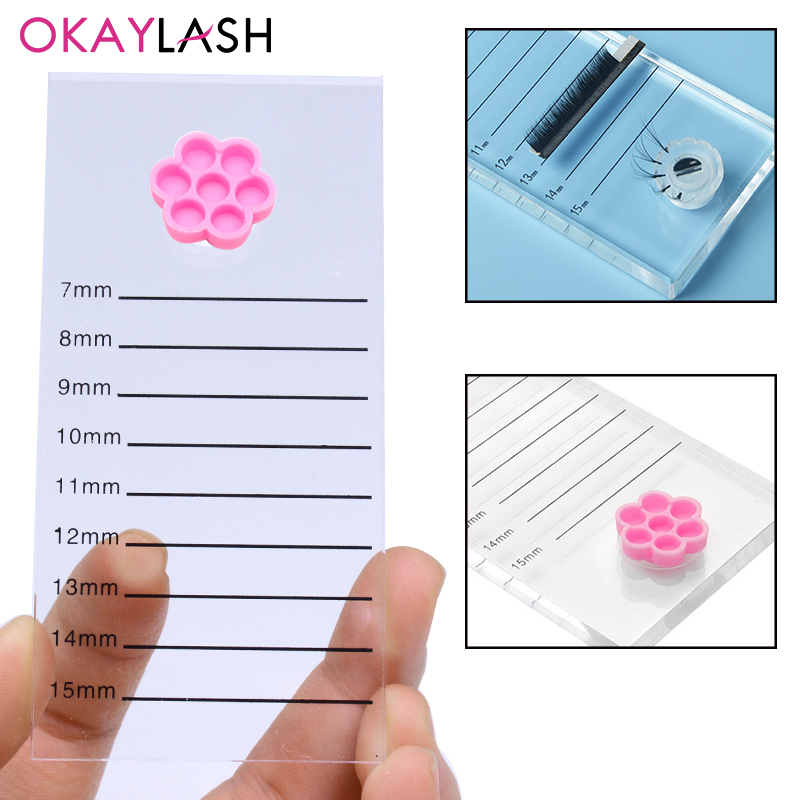Eyelash Extension London - Piastra per pallet per ciglia in