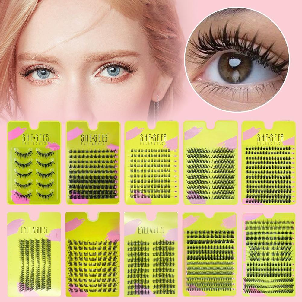 Eyelash Extension Volume Cat Eye - Estensione ciglia finte a grappolo naturale