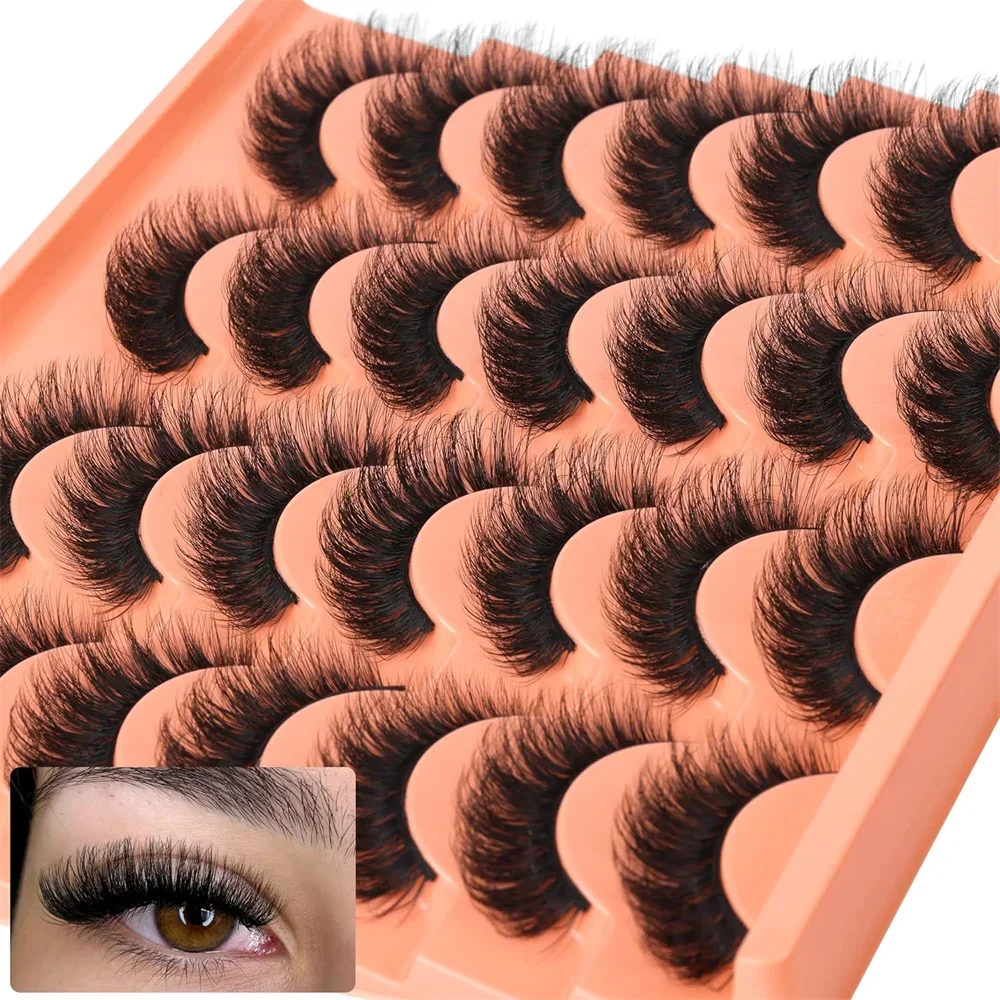 14 Paia di Ciglia Finte Effett - Eyelash Extension Volume Cat Eye recensione e prezzo