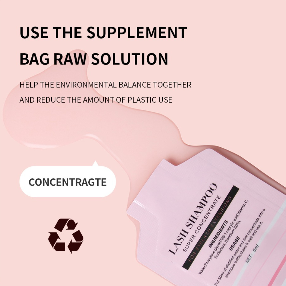 Kit schiuma shampoo per estens - Eyelash Extension Wash Kit recensione e prezzo