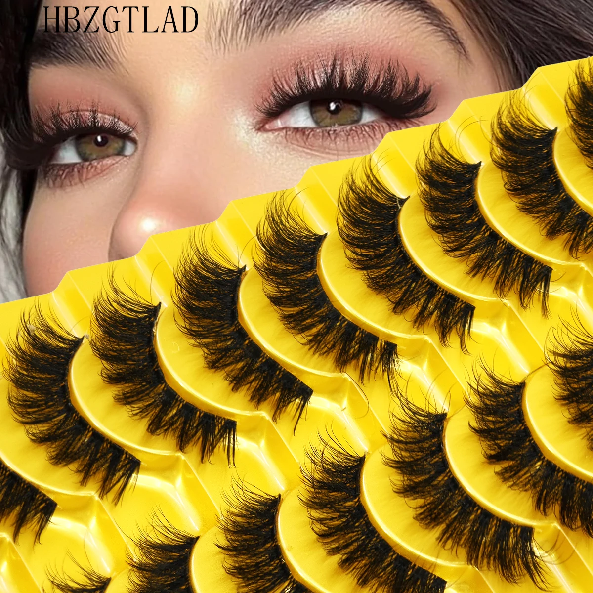 AMSDCN Ciglia Finte 7D Effetto - Eyelash Extension Volume Cat Eye recensione e prezzo
