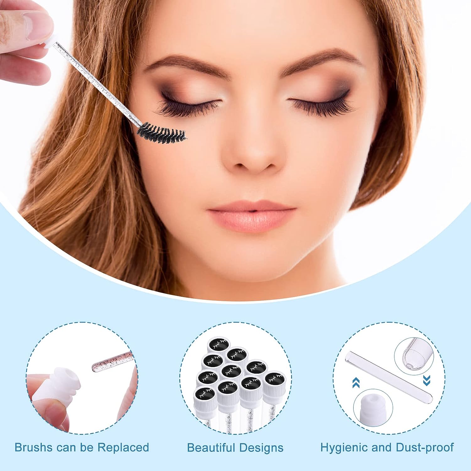 Set per la pulizia delle cigli - Eyelash Extension Wash Kit recensione e prezzo