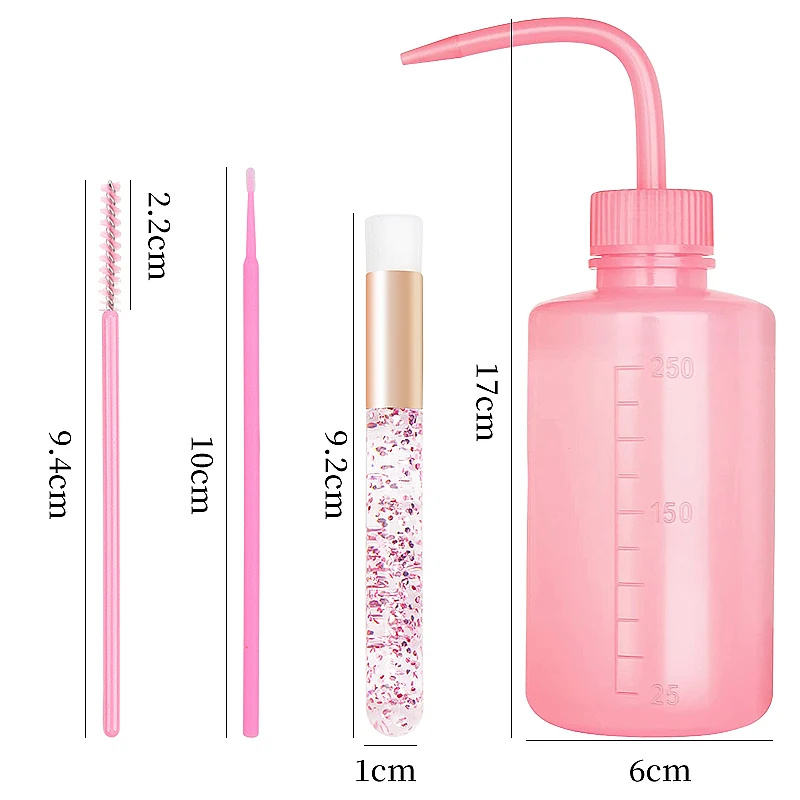 153 pz/set Estensione Delle Ci - Eyelash Extension Wash Kit recensione e prezzo