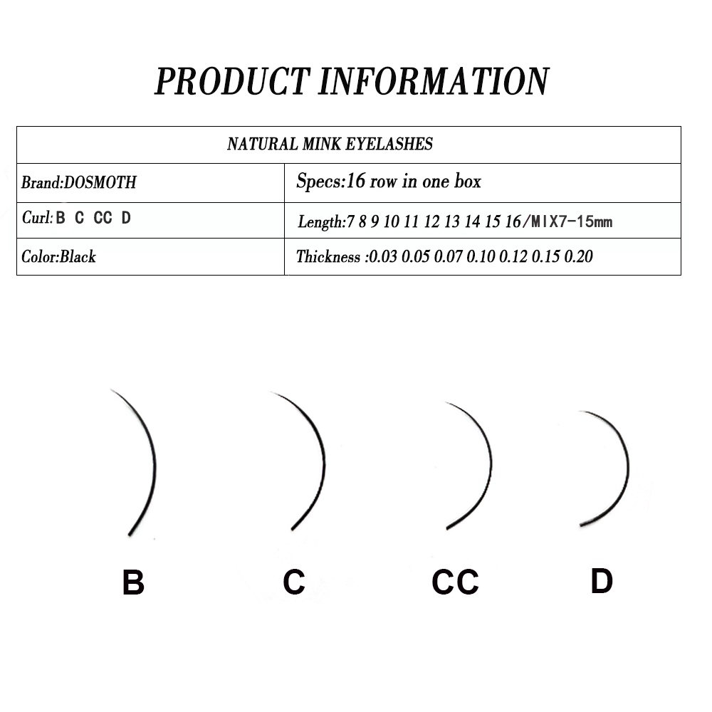 DOSMOTH 10 scatole 16 file 7-1 - Individual Lash Tray recensione e prezzo