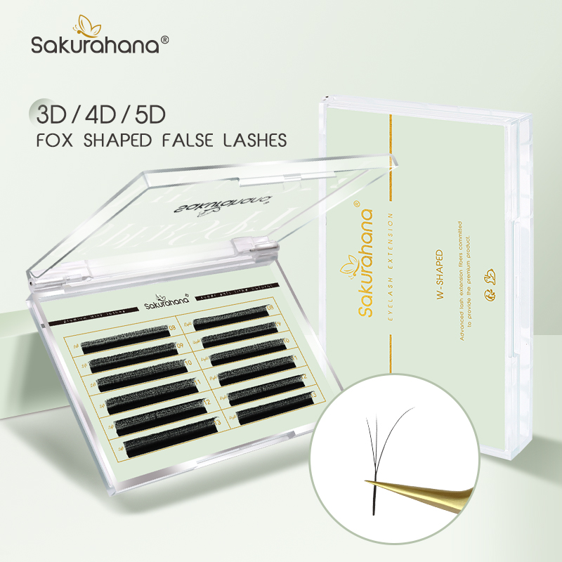 SAKURAHANA Ciglia Finte a Form - Eyelash Extension Volume Cat Eye recensione e prezzo