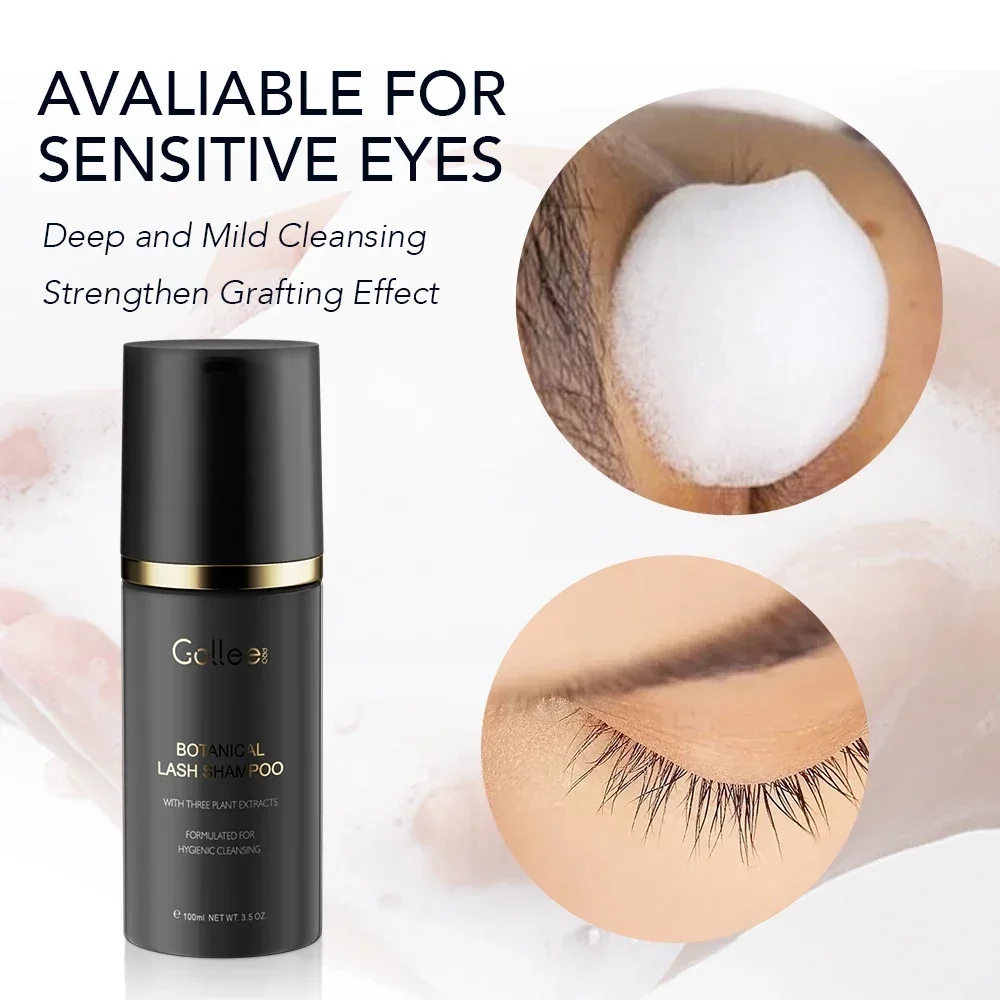 Gollee 100ml Mousse detergente - Eyelash Extension Wash Kit recensione e prezzo