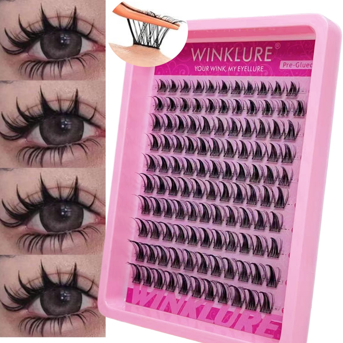 WINKLURE Ciglia Finte Autoades - Eyelash Extension Uv Glue recensione e prezzo
